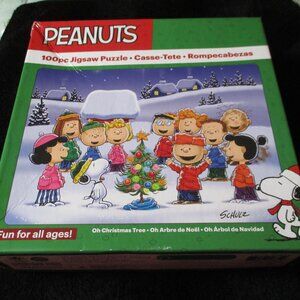 Peanuts 100 Piece Christmas Jigsaw Puzzle O Christmas Tree